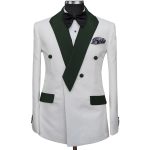 White And Green Tuxedo