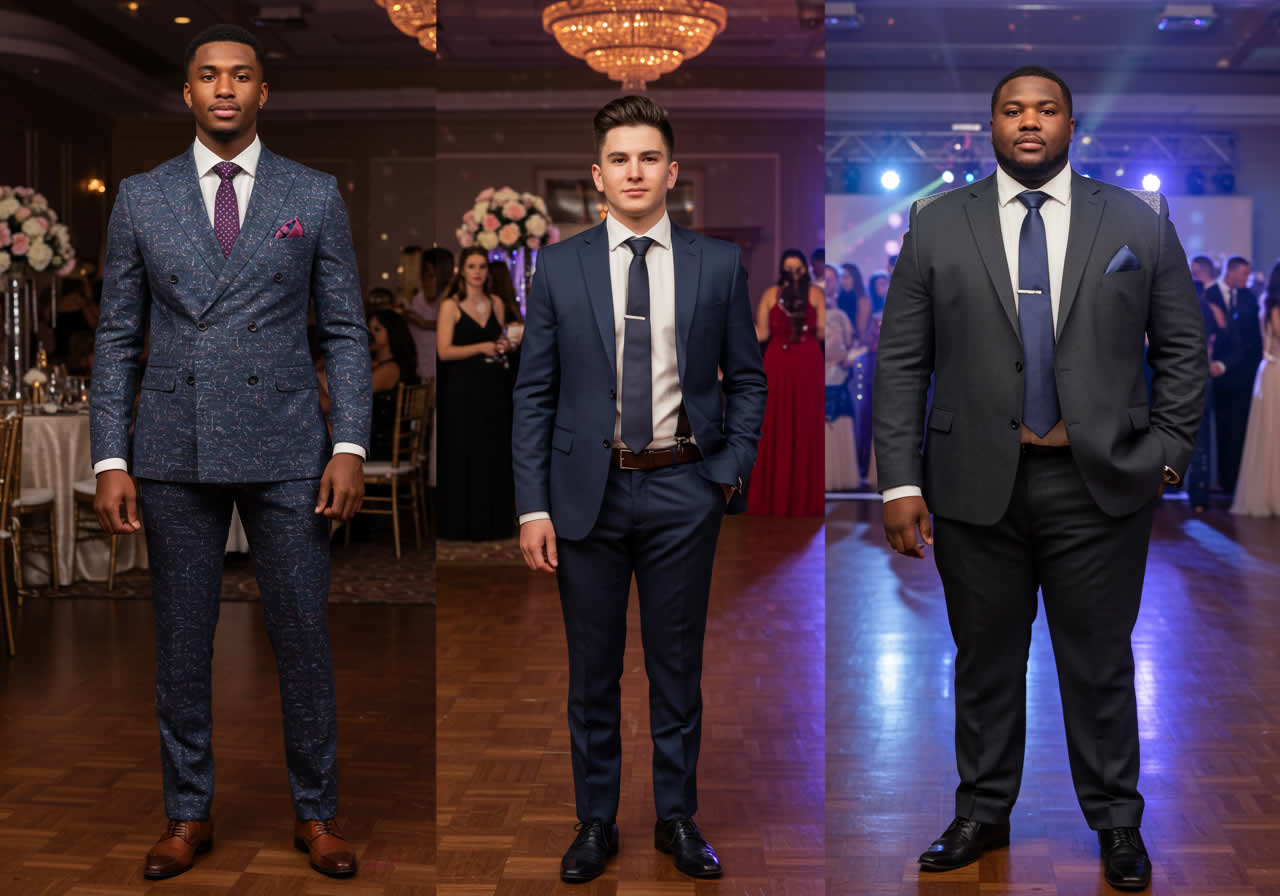 Styling Tips For Prom For Tall, Short, Or Plus Sized Guys
