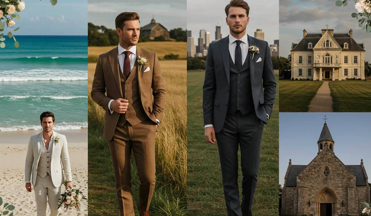 5 Wedding Outfits For Every Venue By Andre Emilio