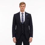 Andre Emilio Mens Dark Navy Suit