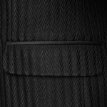 Luxury Black Tuxedo With Hand Stone Work For Men