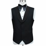 Bespoke Luxury Black Glitter Shawl Lapel Tuxedo For Men