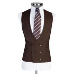 Brown Peak Lapel Suit