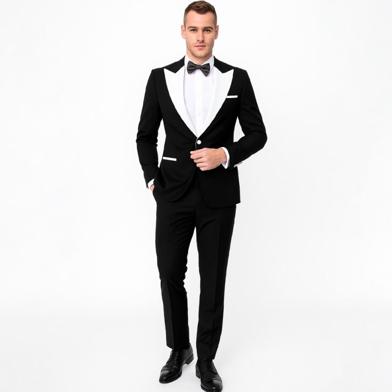 Black And White Tuxedo For Men