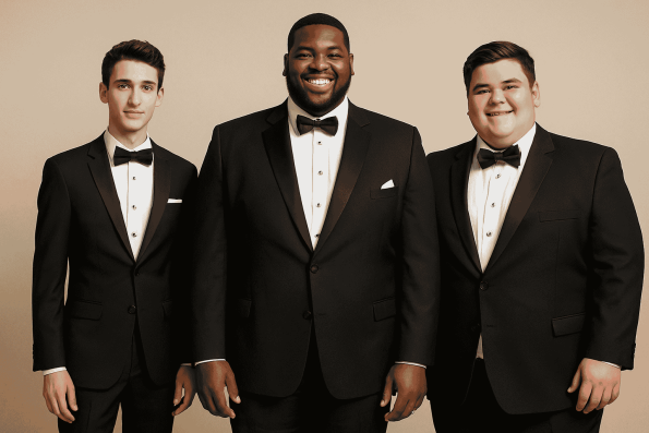 big and tall guys prom