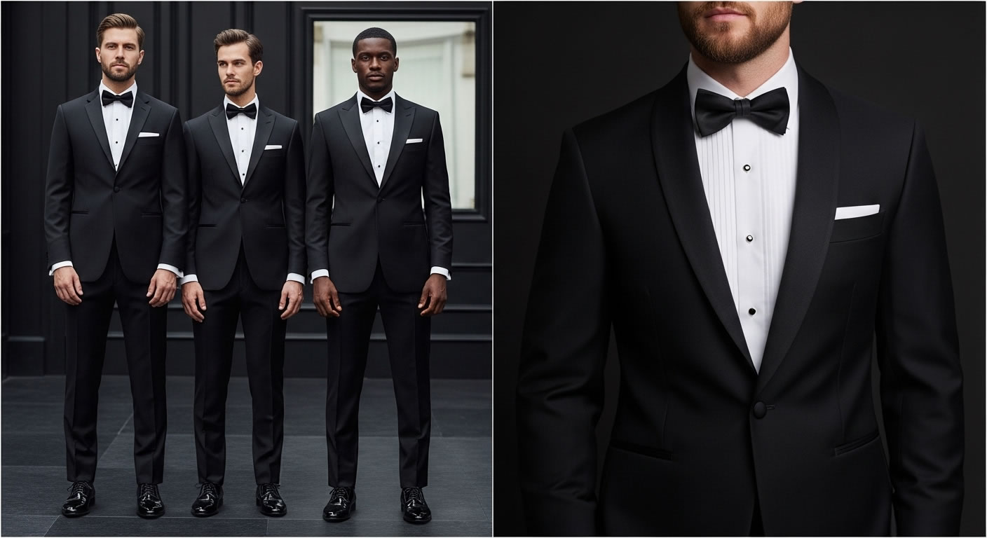 Black Wedding Tuxedo Colors
