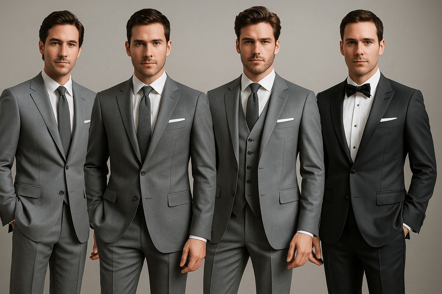 Get Custom Grey Prom Suits & Tuxedos 2025 By Andre Emilio