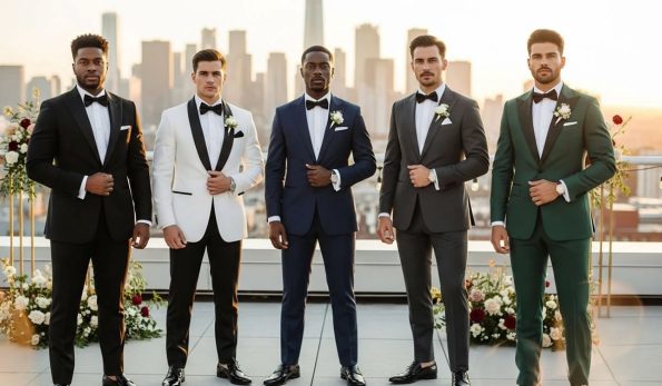 Top 6 Wedding Tuxedo Colors