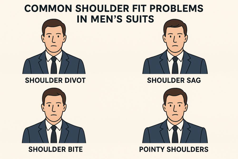Common Shoulder Fit Problems in Suits and How to Spot Them