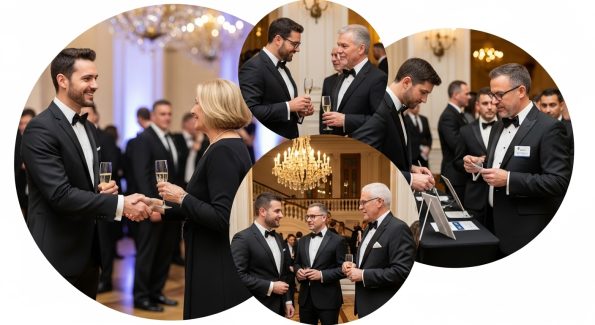 tuxedo wears at Formal Galas and Charity Events