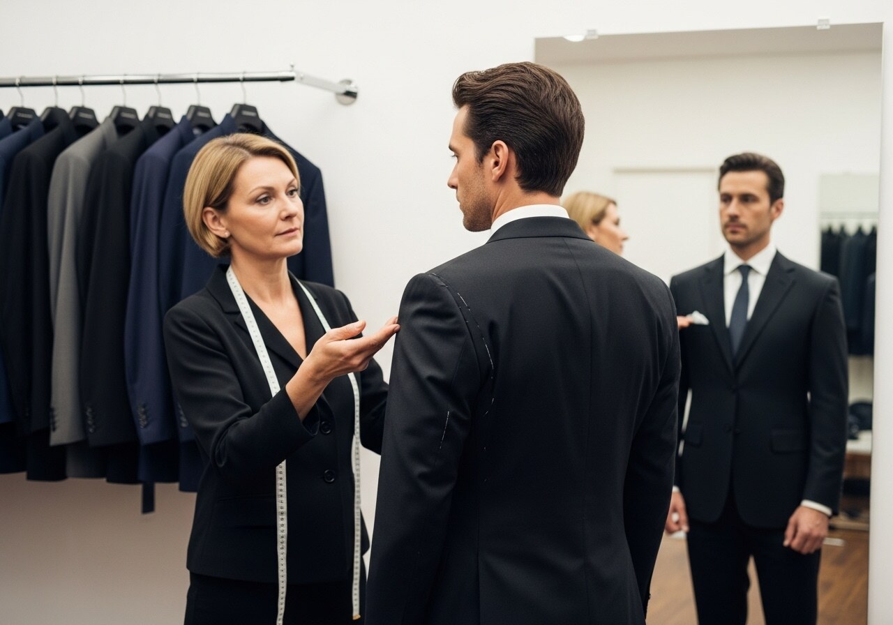 Shoulder Divot in Suits