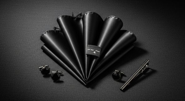 Pocket Squares , Cufflinks & Tie Bars