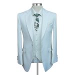 All White 3 Piece Suit