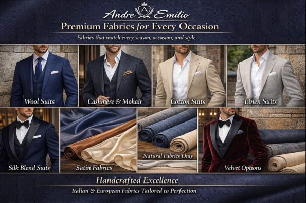 Andre Emilio: Premium Fabrics for Every Occasion