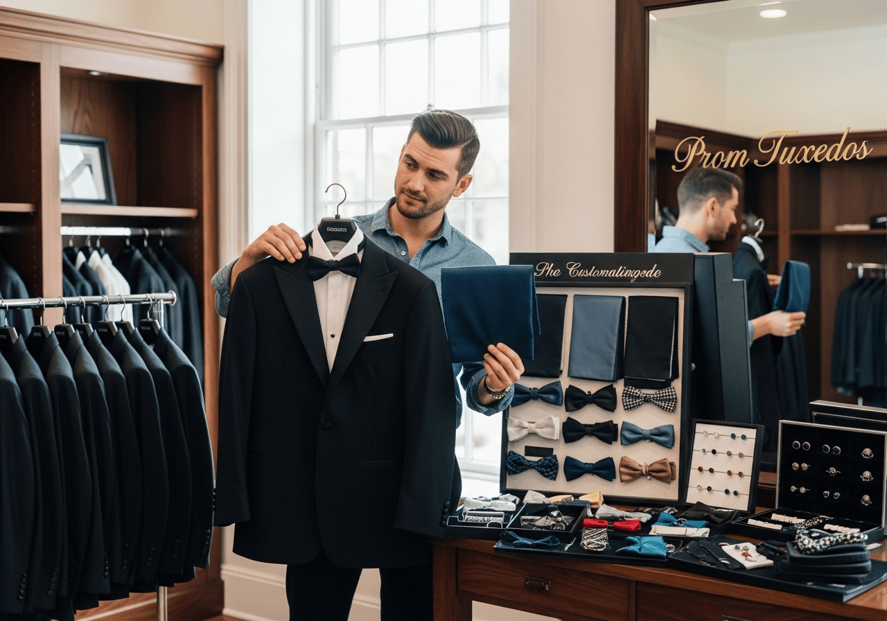 Customization Options for Your Prom Tuxedo