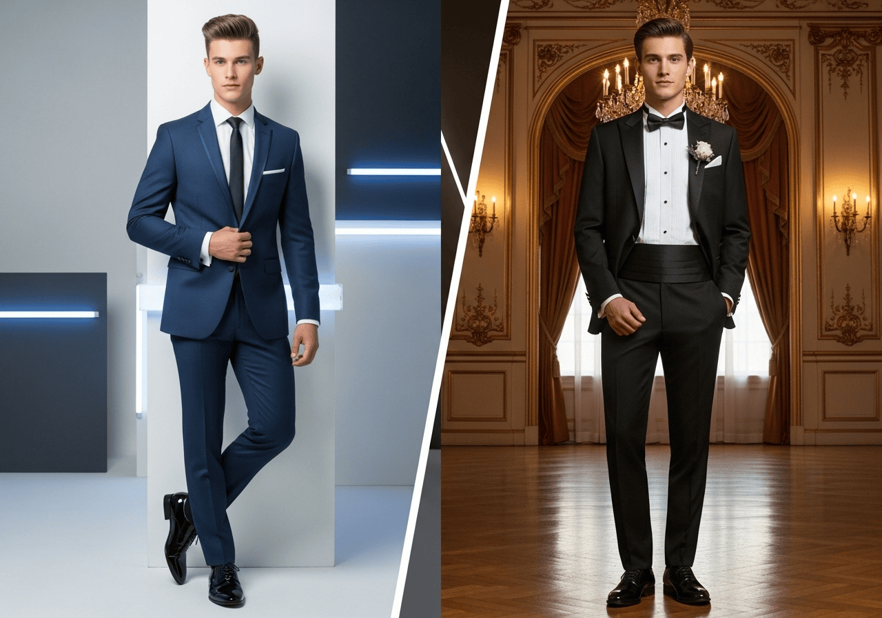 Modern vs Classic Prom Suit Styles