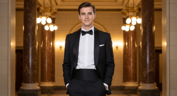 shawl lapel tuxedo