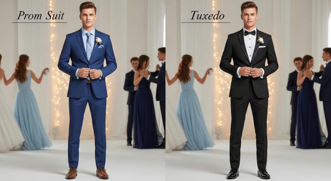 Suit or tuxedo?