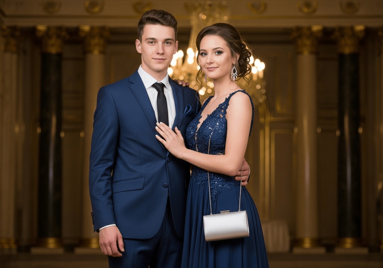 Matching Your Prom Suit With Her Dress