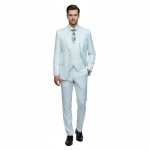 All White 3 Piece Suit