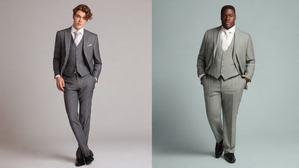 Slim Fit and Big & Tall prom suit