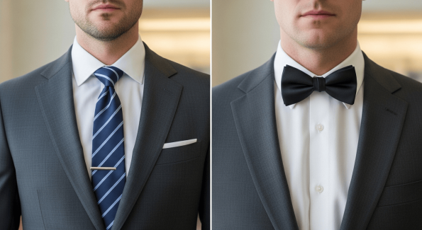 Comparing Neckties and Bowties