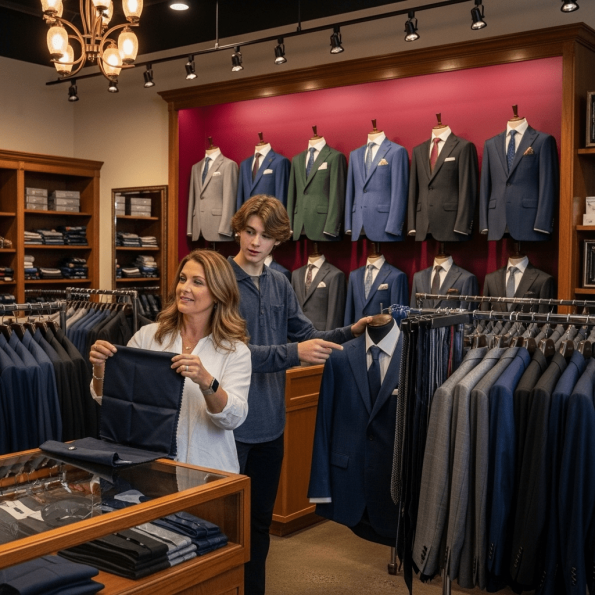 custom prom suit in budget