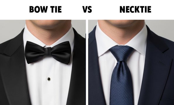 Bow tie vs neck tie