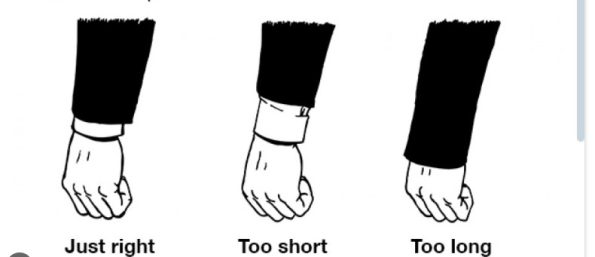 Suit Sleeve Length