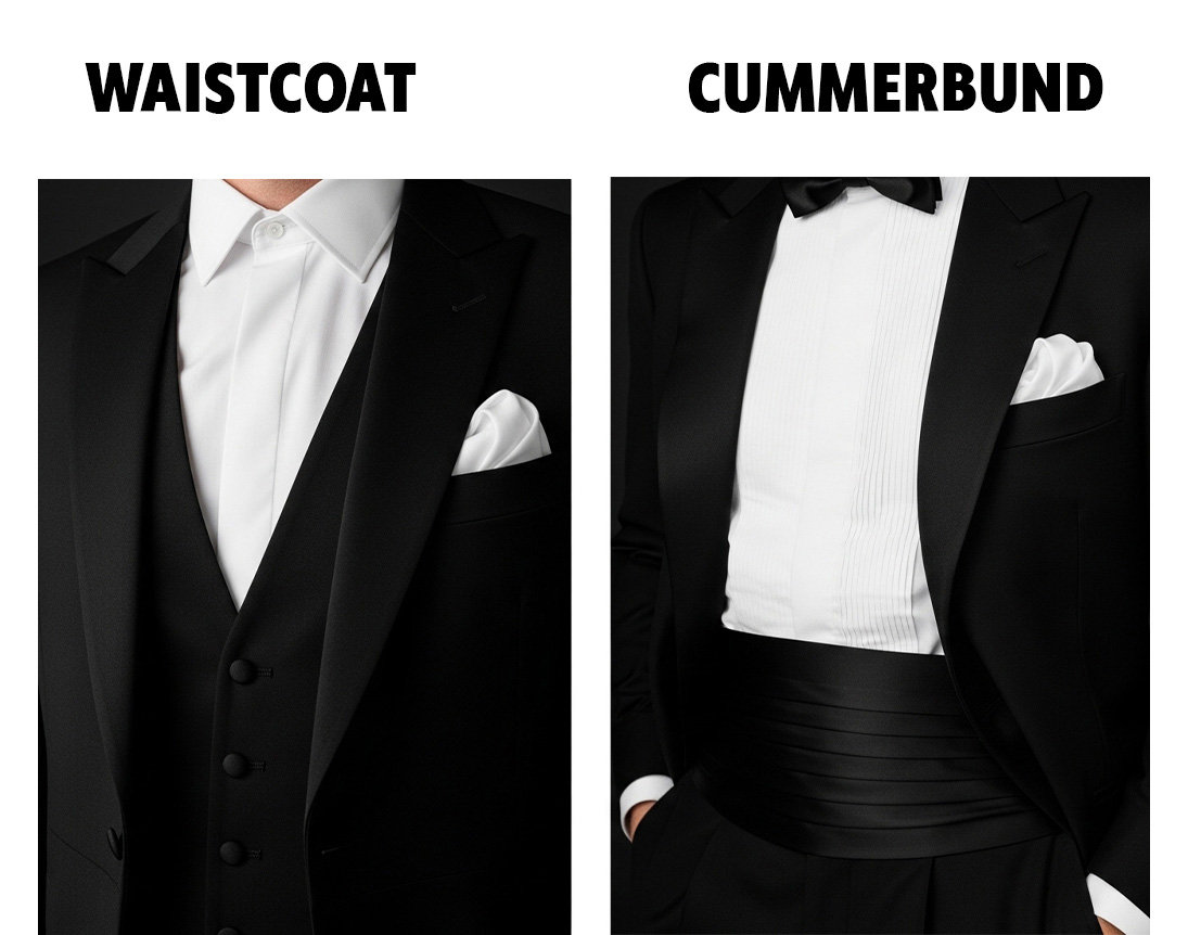 Waistcoat Vs Cummerbund