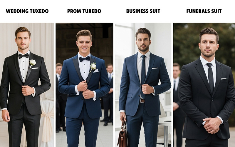 When To Wear A Tuxedo Vs Suit