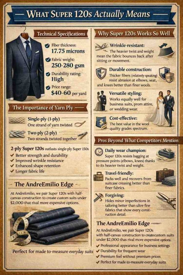 What Super 120s actually means