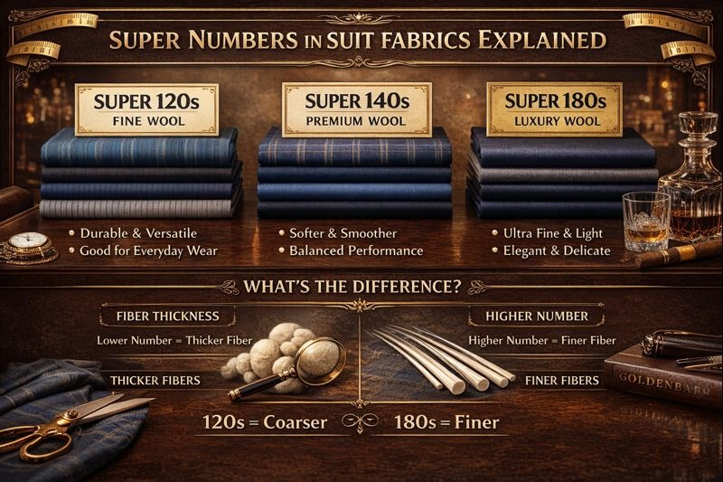 Super 120s Vs 140s Vs 180s