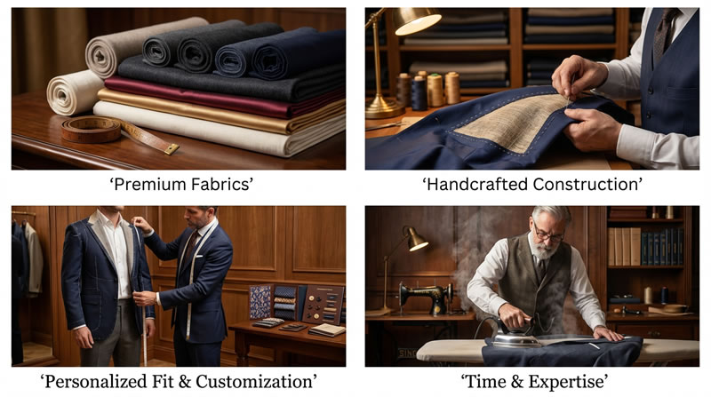 What Makes Custom Suits Cost More