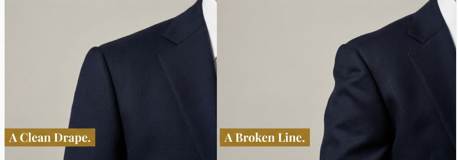A Clean Drape Vs Broken Drape
