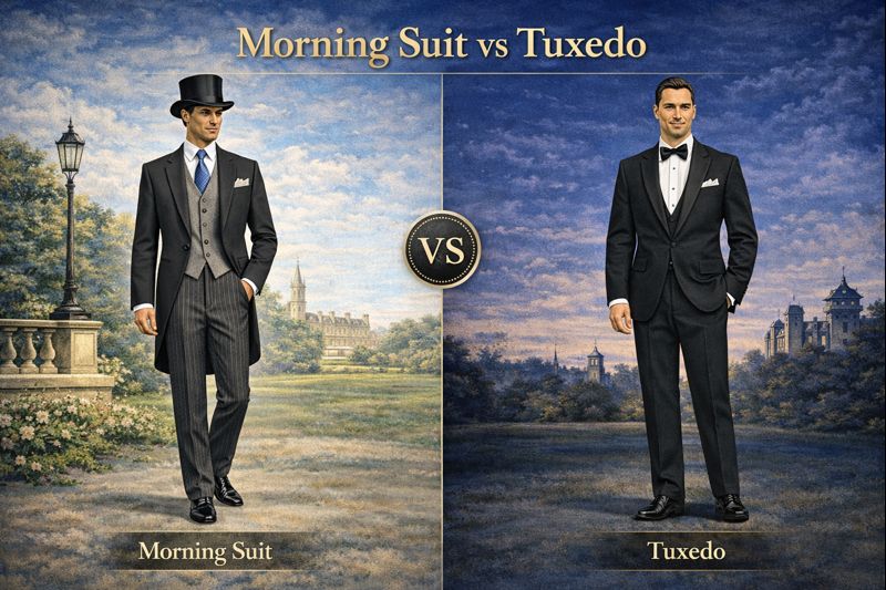 Morning Suit vs Tuxedo