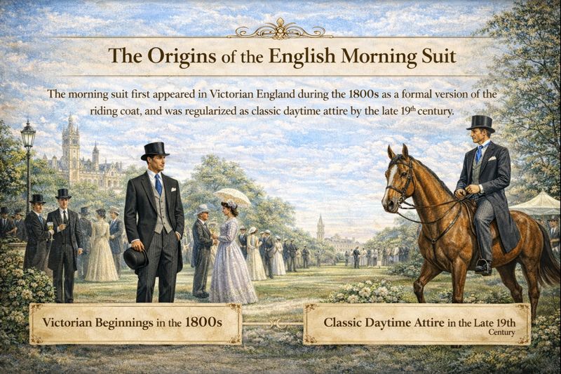 The Origins of the English Morning Suit