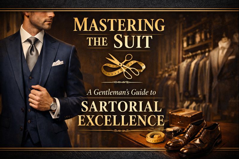 Mastering The Suit A Gentleman’s Guide To Sartorial Excellence