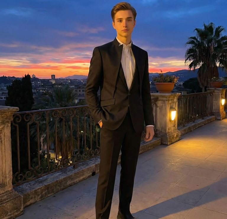 Andre Emilio Client Wear Black Tuxedo