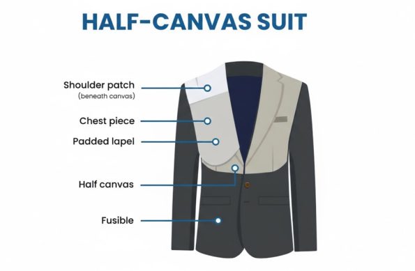 half canvas Suit
