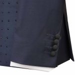 Navy Blue Tuxedo With Hand Made Embroidery