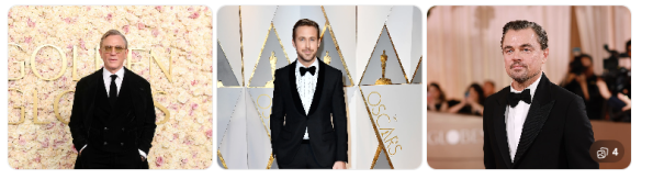 2 Piece Tuxedo Sleek Red Carpet Minimalism