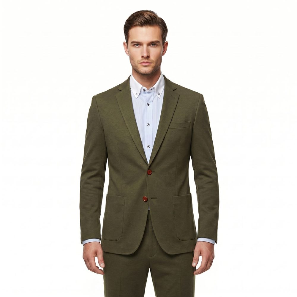 Andre Emilio Customize Olive Mens Blazer 
