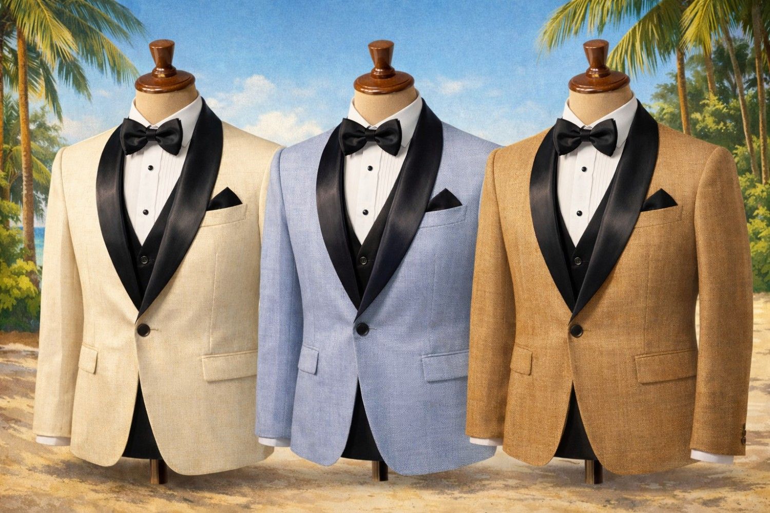 Tuxedo Fabric for Summer
