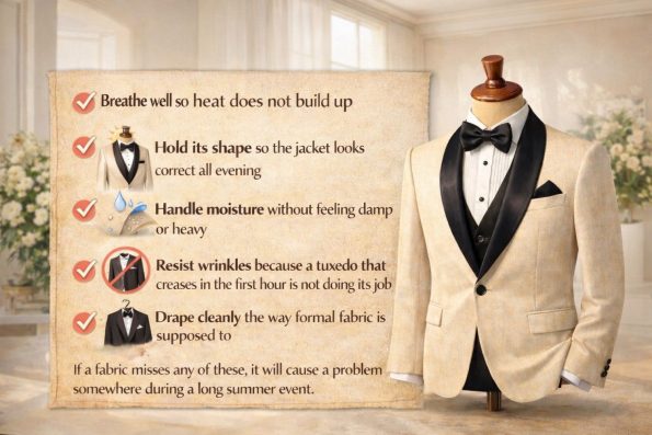 a Good Summer Tuxedo Fabric
