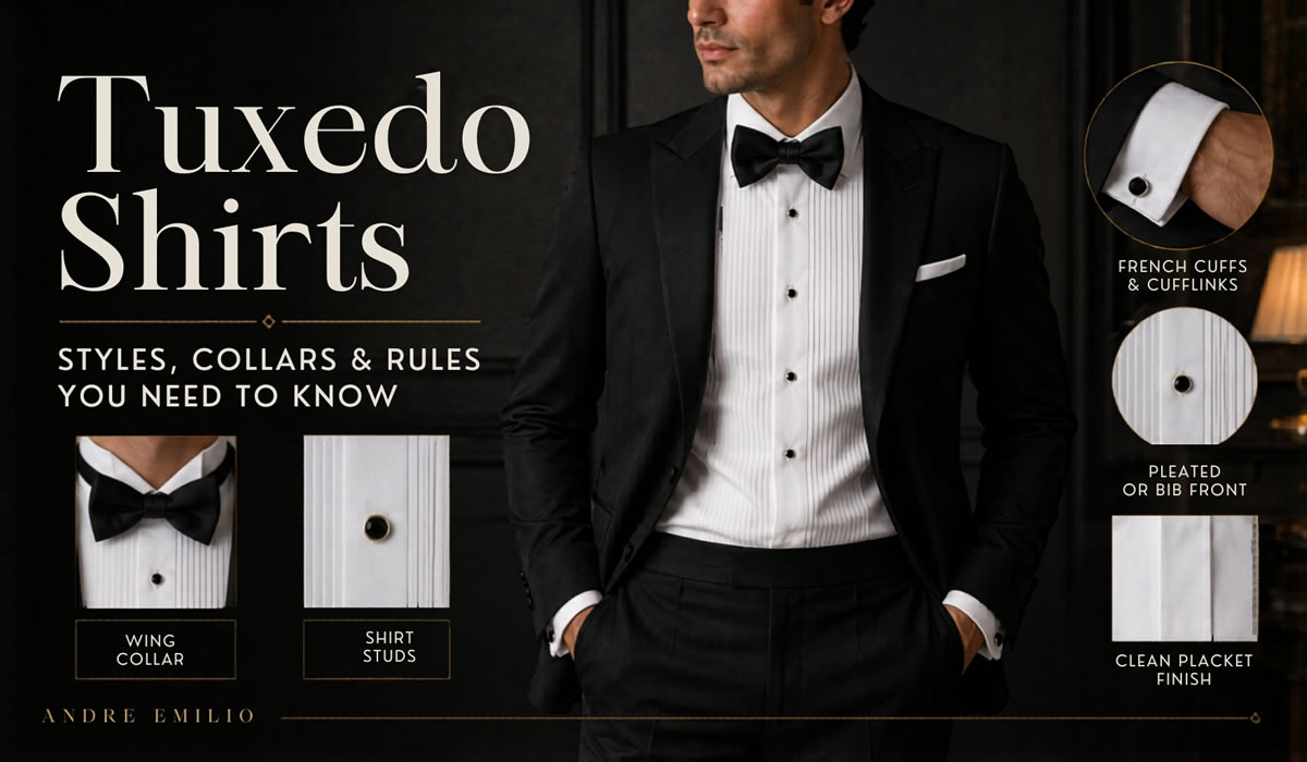 Tuxedo Shirts Style Guide