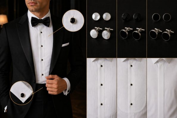 Tuxedo Studs