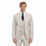 Classic Cream 3 Piece Suit