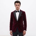 Red Velvet Tuxedo Jacket 1 Andre Emilio Red Velvet Tuxedo Jacket For Men