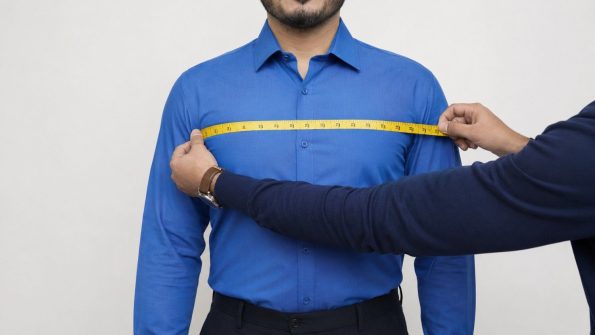 How To Measure Front Chest Width 2